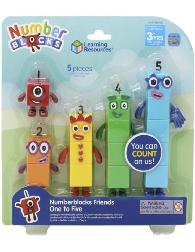 Juego Policubos Numberblocks 1 al 5