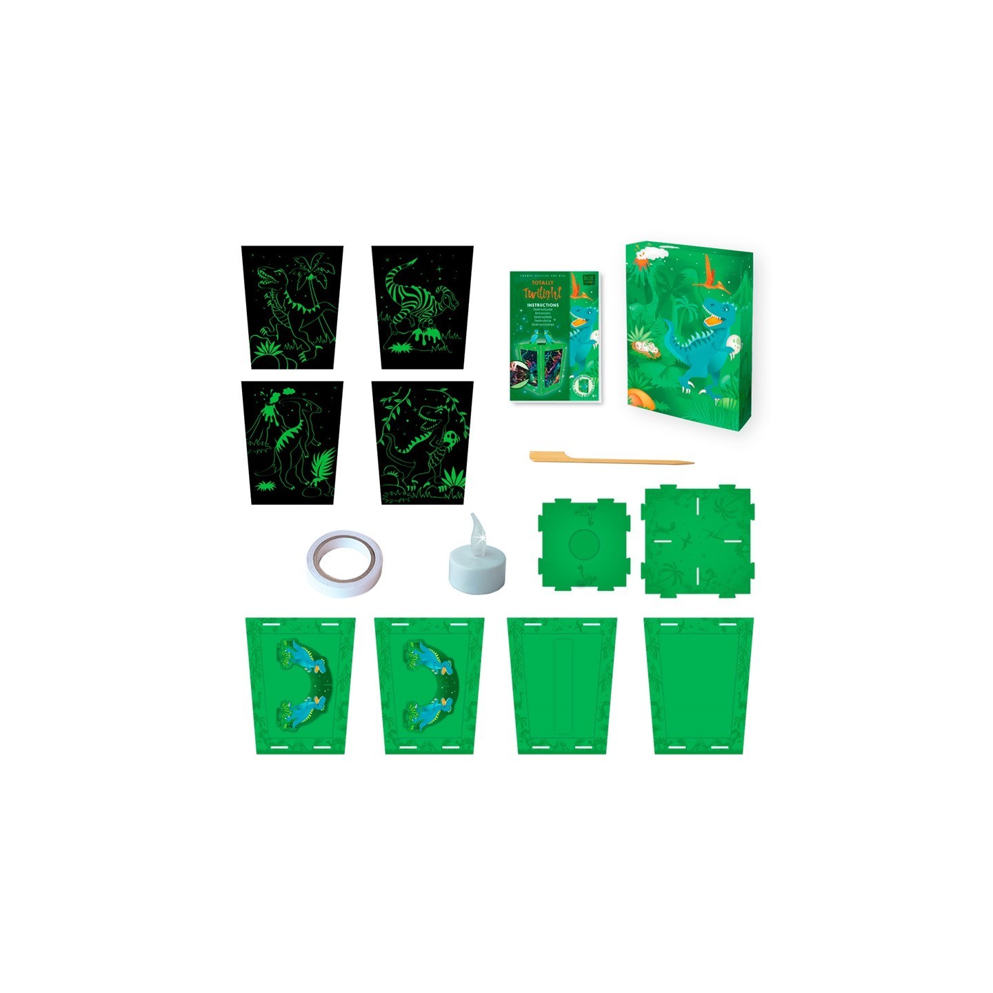 Set Crea un Farol de Dinos