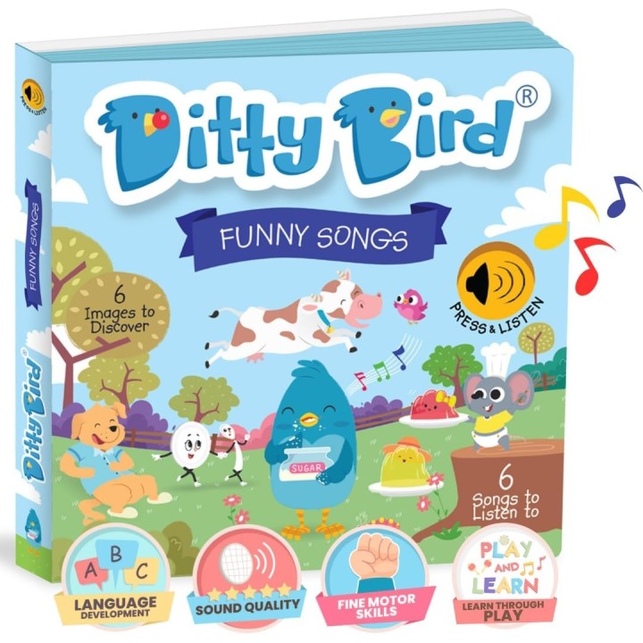 Libro Juego canta en Inglés Ditty Bird FUNNY SONGS