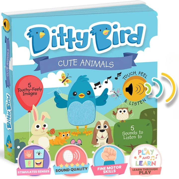 Libro Juego canta en Inglés Ditty Bird CUTE ANIMALS