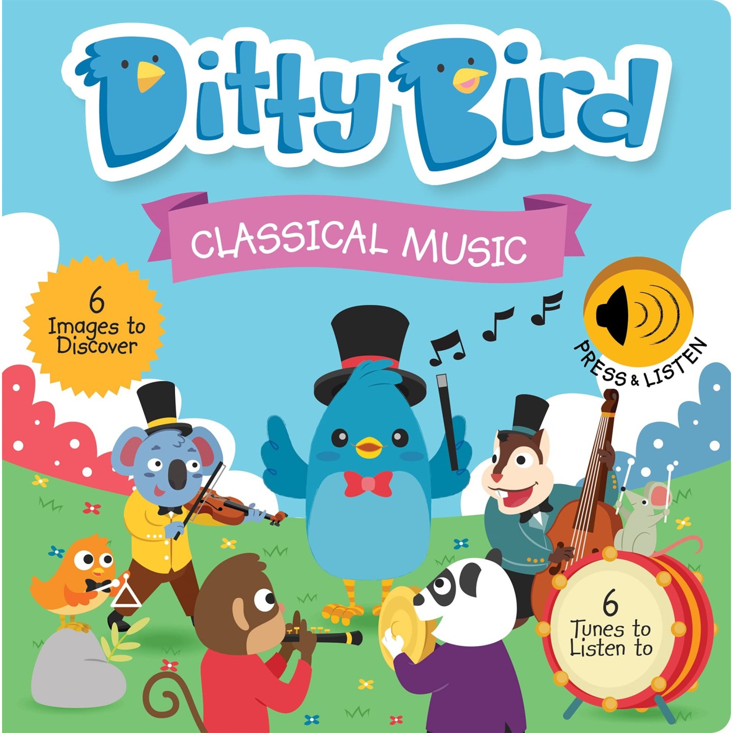 Libro Juego canta en Inglés Ditty Bird CLASSICAL MUSIC