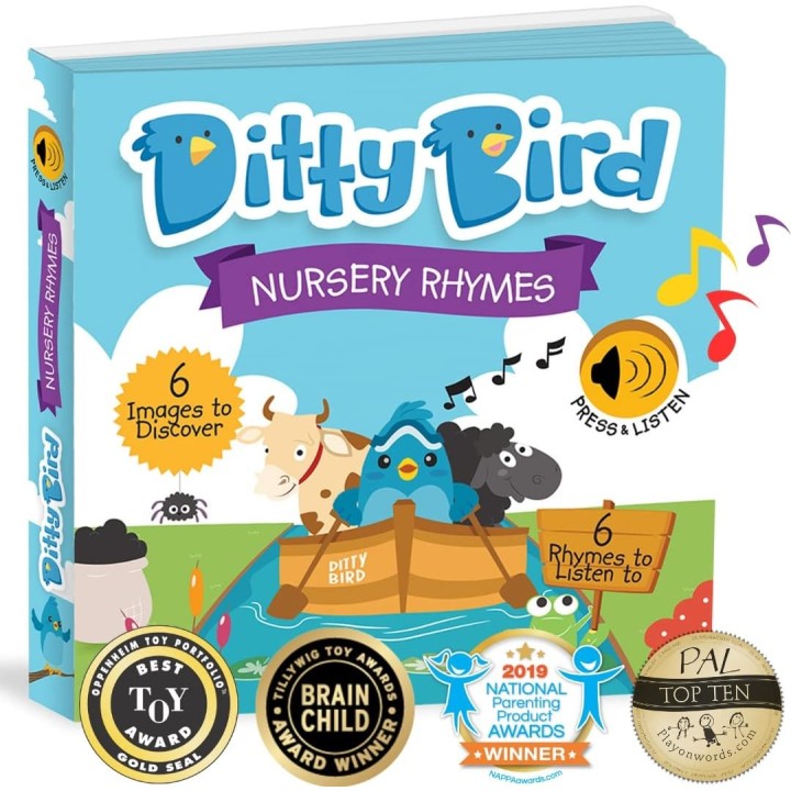 Libro Juego canta en Inglés Ditty Bird NURSERY RHYMES