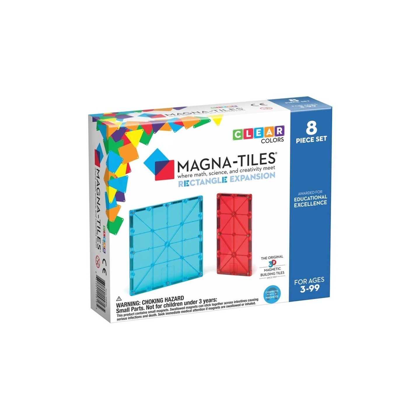 MAGNA-T Rectángulos 8 Piezas