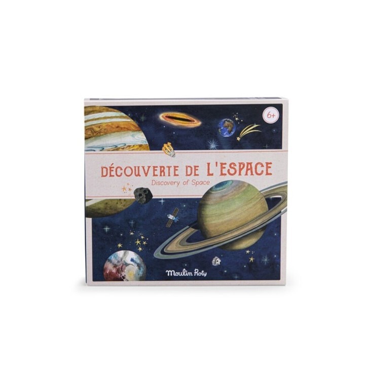 Caja Descubre el Espacio (Inglés-Francés)