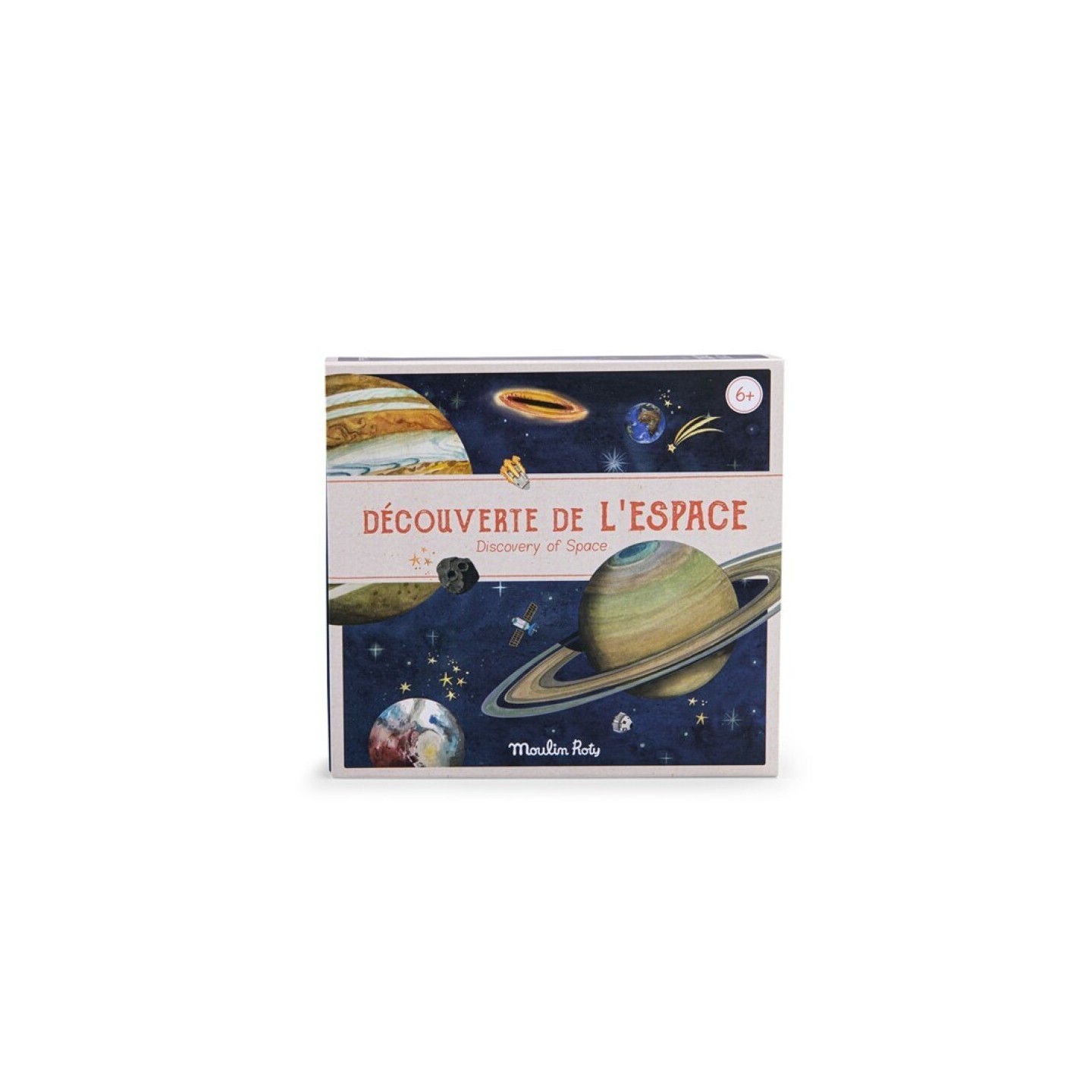 Caja Descubre el Espacio (Inglés-Francés)