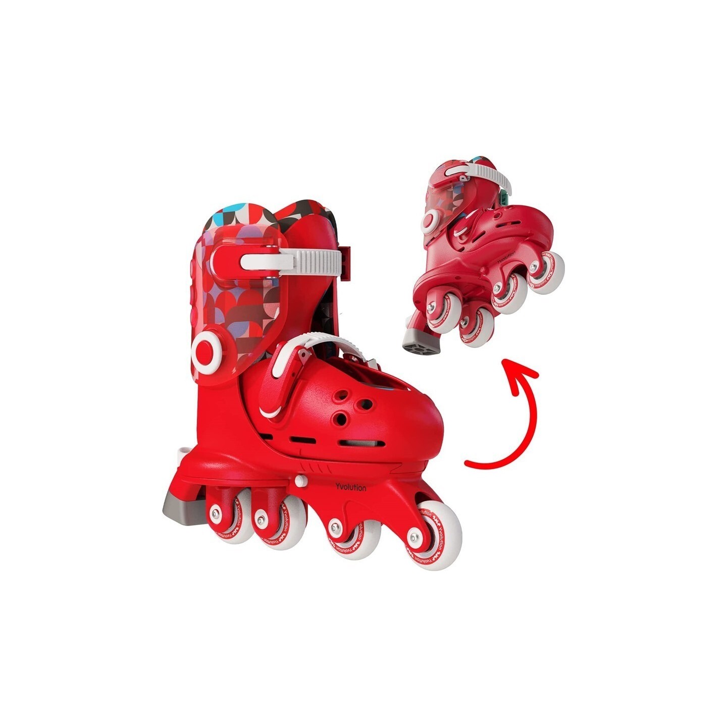Patines Twista Rojos Yvolution