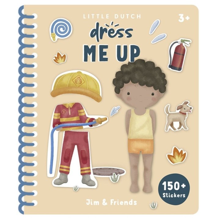 Libro de Pegatinas Viste a Jim y Amigos