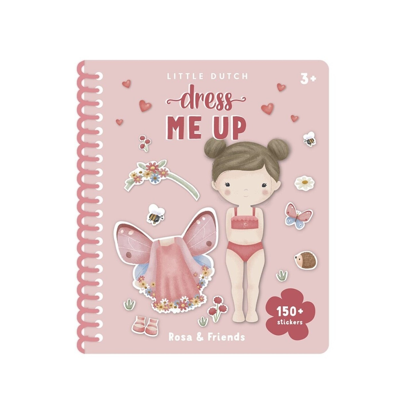 Libro de Pegatinas Viste a Rosa y Amigas