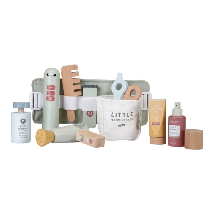 Set de Peluquería de Madera