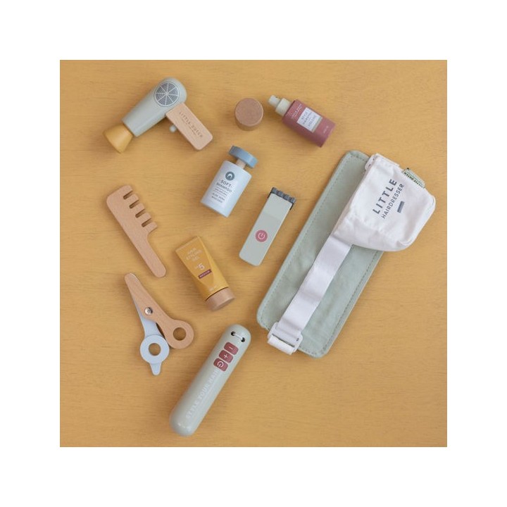 Set de Peluquería de Madera