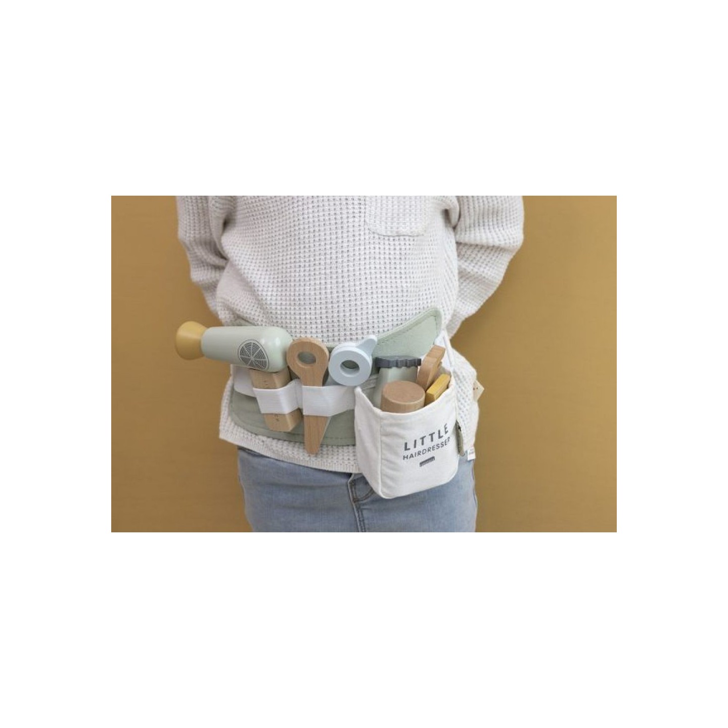 Set de Peluquería de Madera