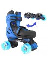 Patines Combo Neón Azul