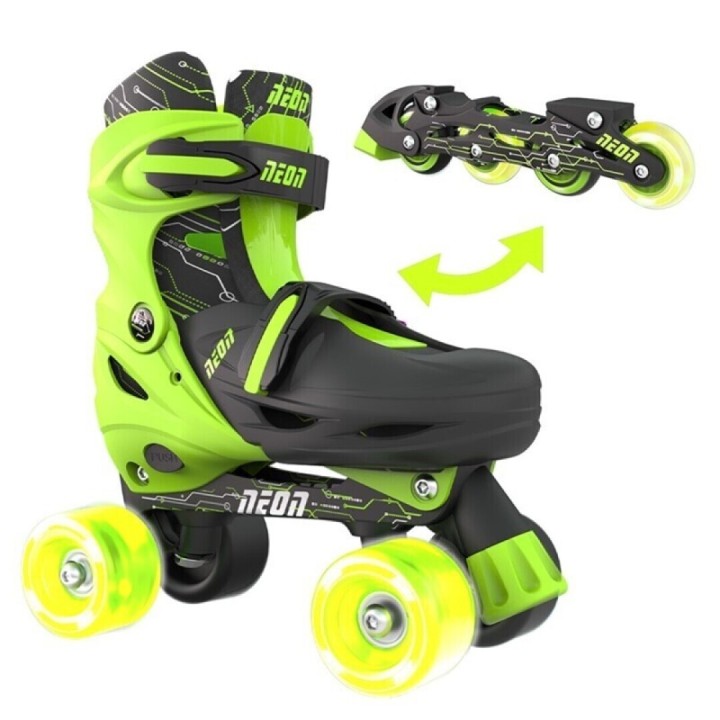 Patines Combo Neón Verde