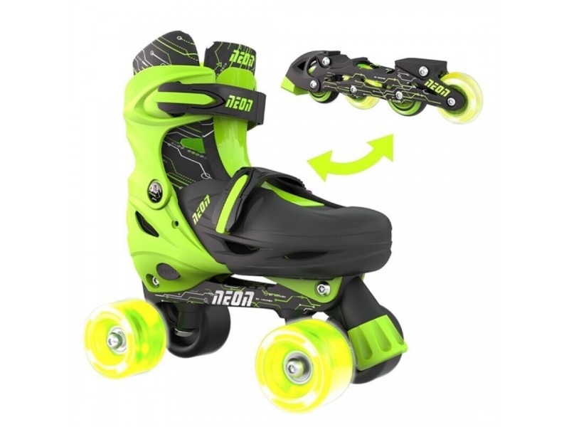 Patines Combo Neón Verde