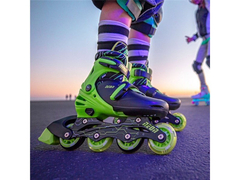 Patines Combo Neón Verde