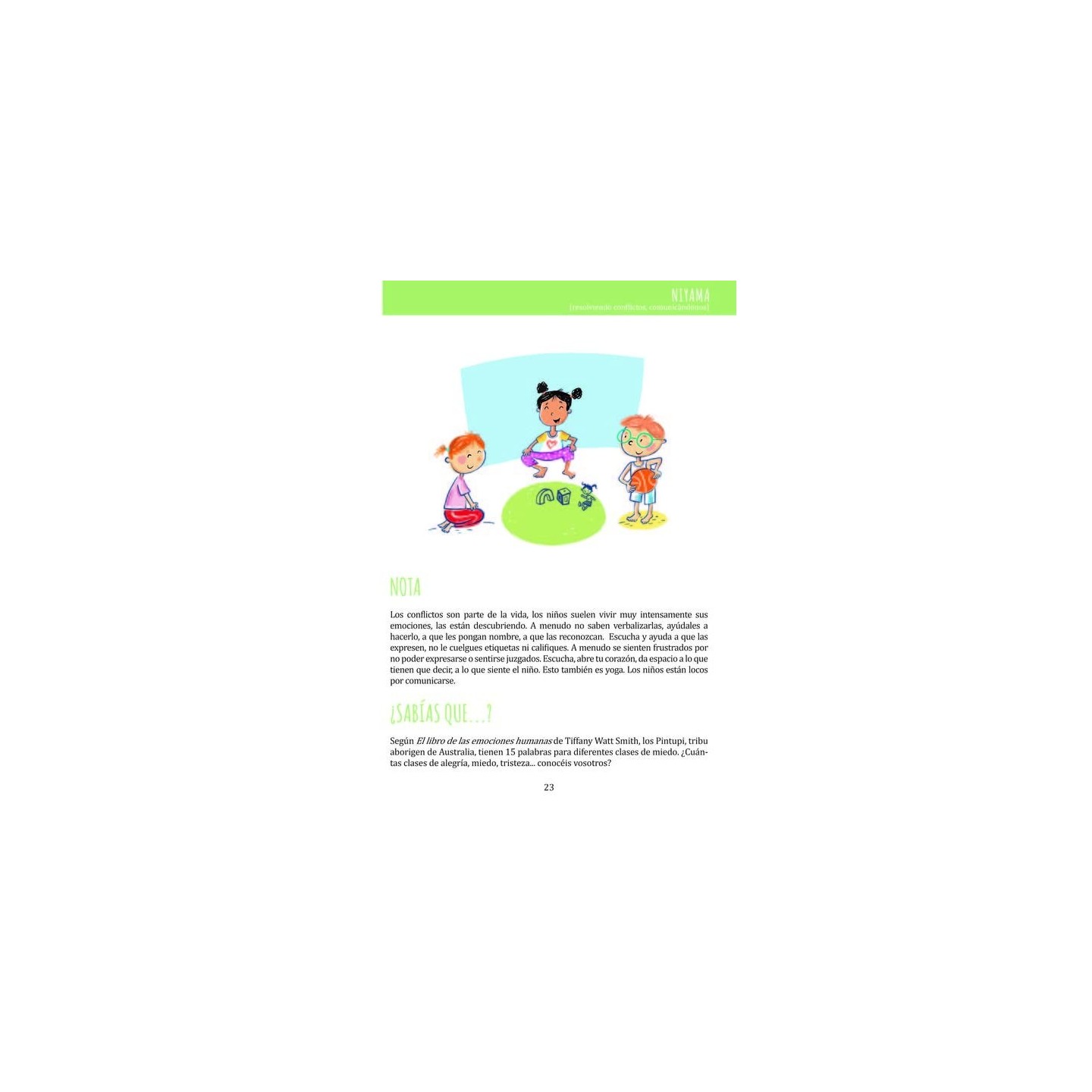 Yoga con niños