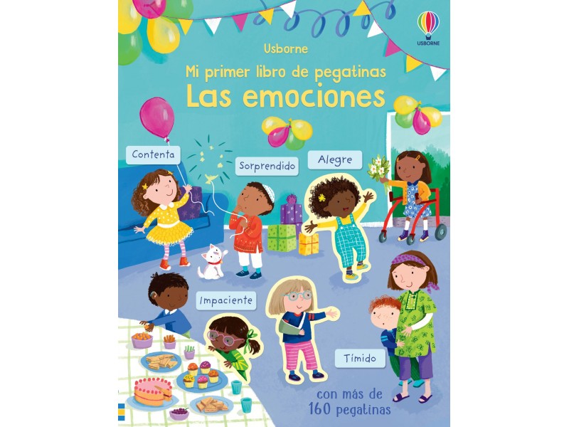 Mi primer libro de pegatinas - Las emociones