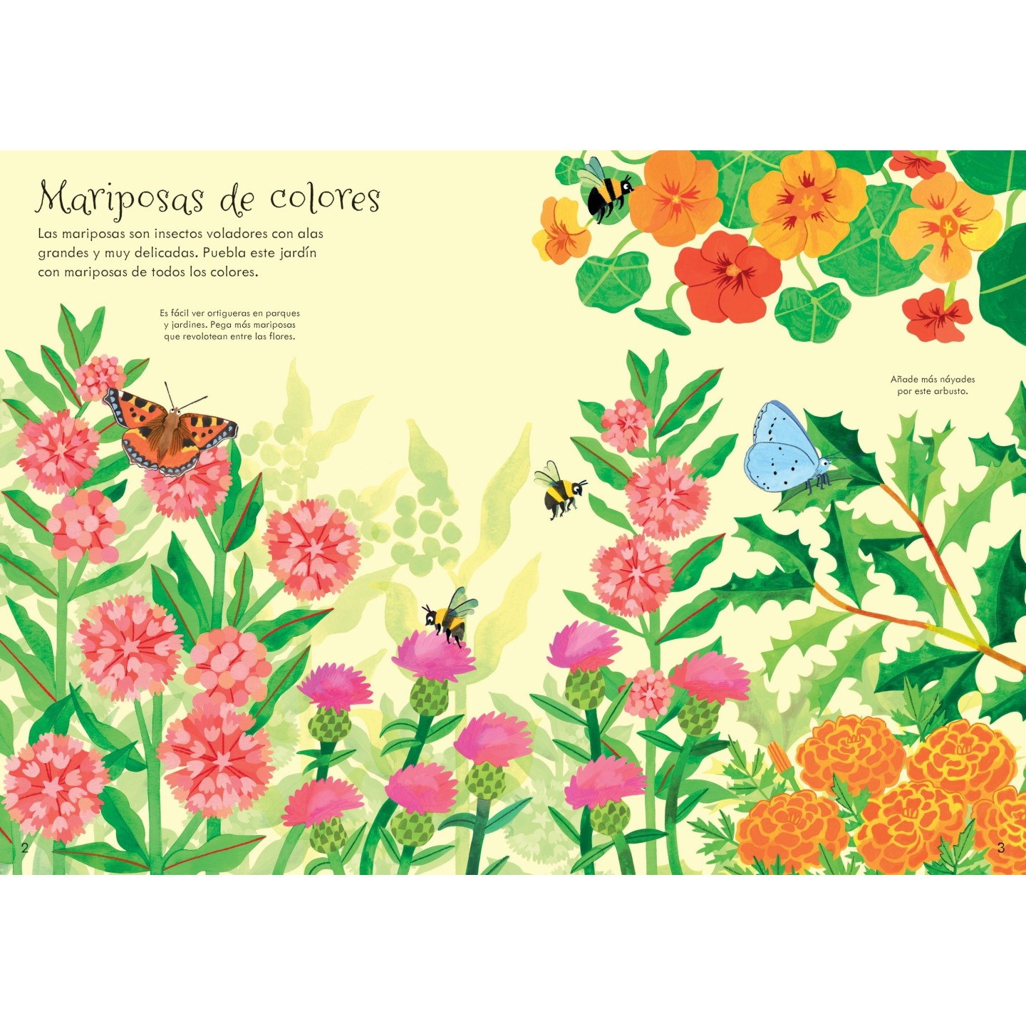 Mi pequeño libro de pegatinas - Mariposas