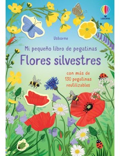 Mi pequeño libro de pegatinas - Flores silvestres