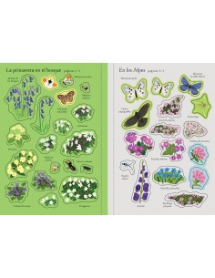 Mi pequeño libro de pegatinas - Flores silvestres 2