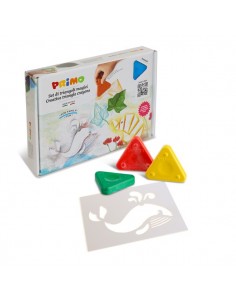 Set 8 Ceras Triangulares + Plantillas