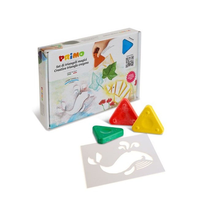 Set 8 Ceras Triangulares + Plantillas