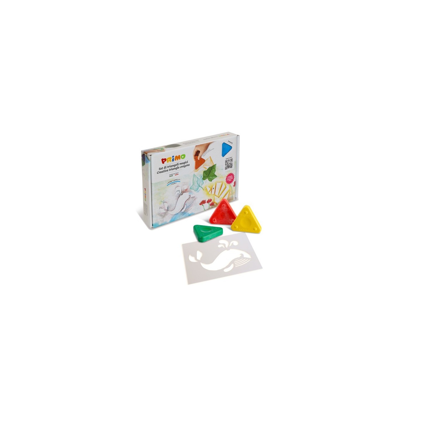 Set 8 Ceras Triangulares + Plantillas