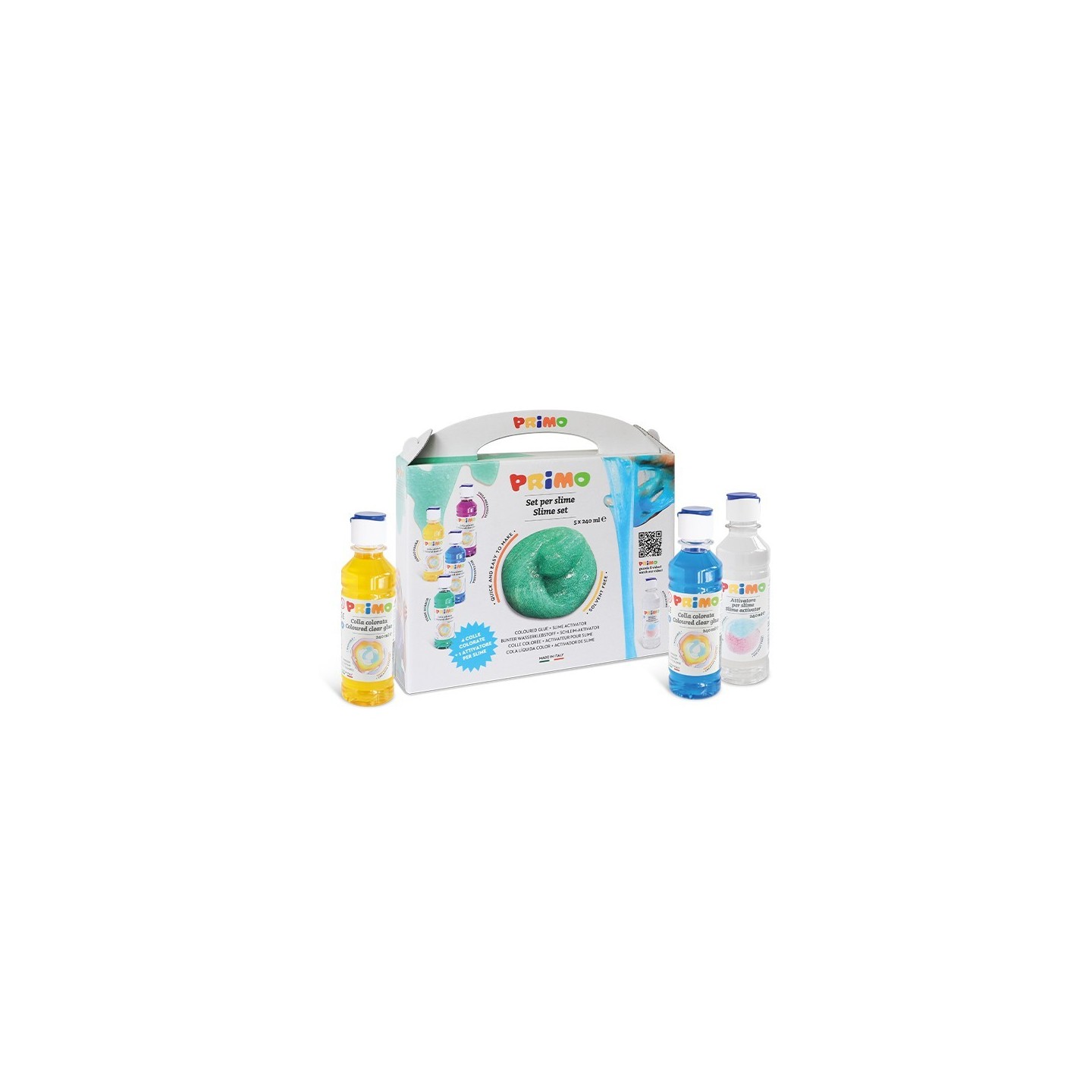 Fabrica tu Slime - 4 Colores + Activador