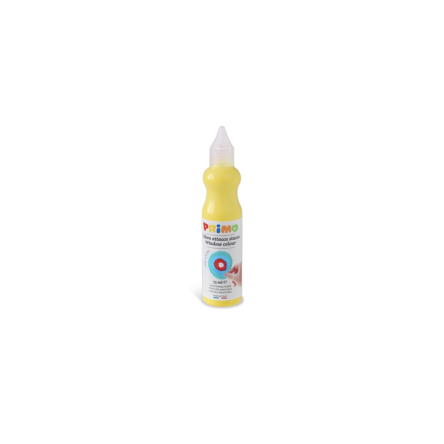 Pintura para Cristal líquida 75ml Amarilla