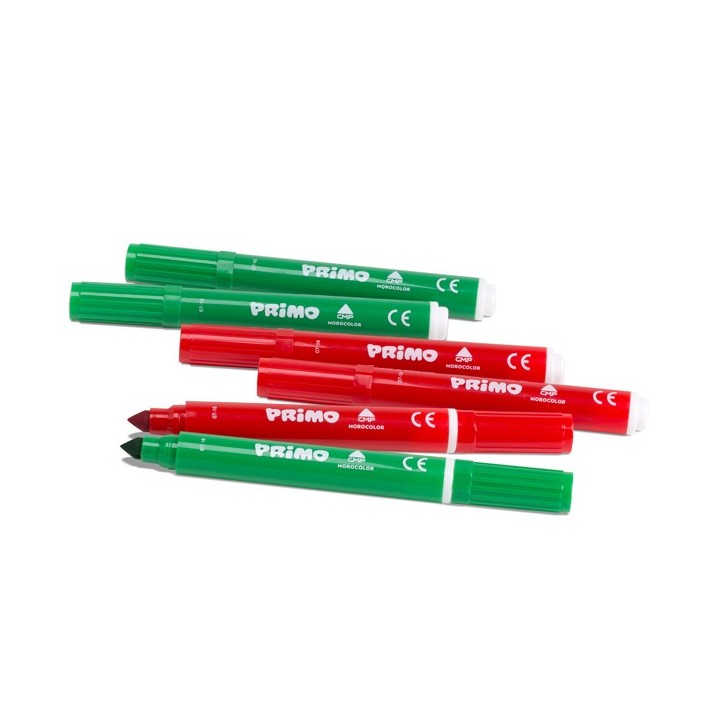6 Rotuladores Jumbo de colores