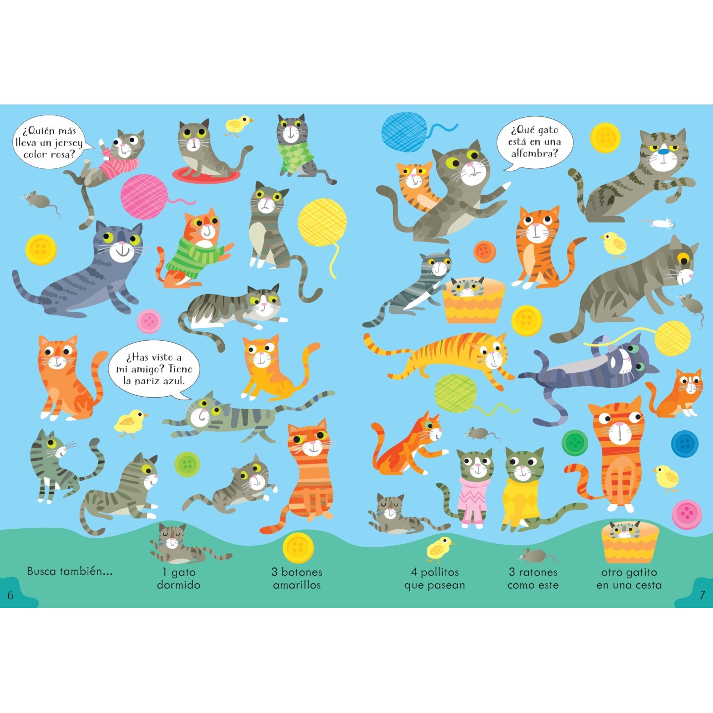 Busca y Encuentra - Perros y Gatos