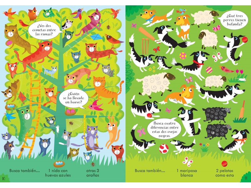 Busca y Encuentra - Perros y Gatos
