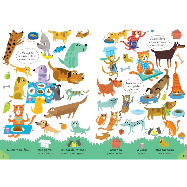 Busca y Encuentra - Perros y Gatos