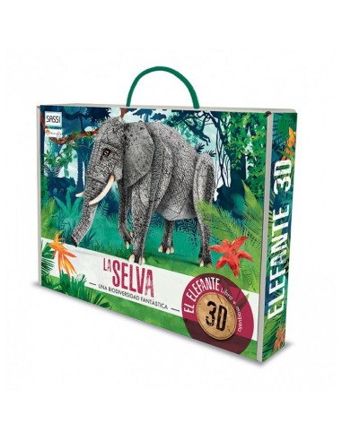 Construye un Elefante 3D + Libro