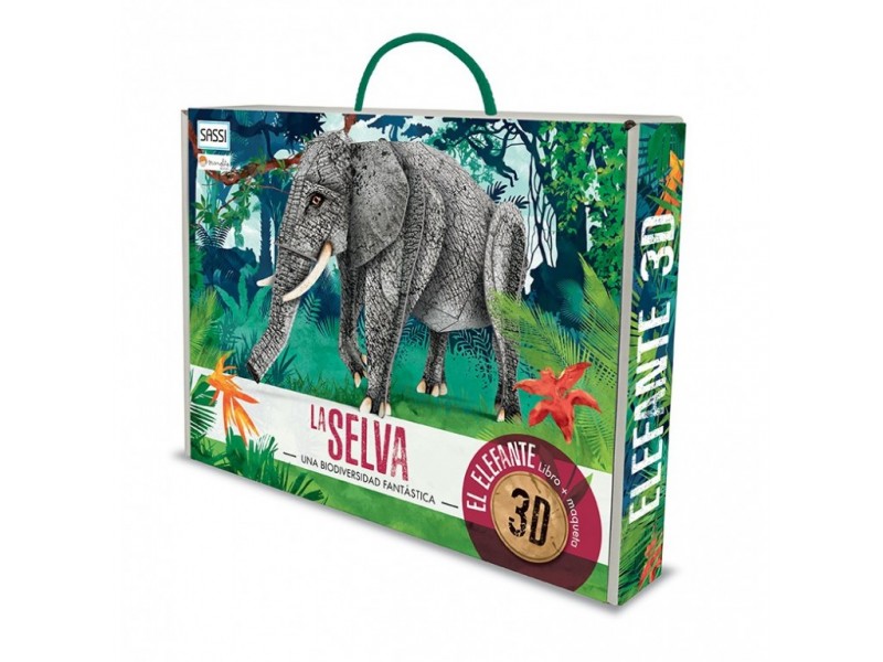 Construye un Elefante 3D + Libro