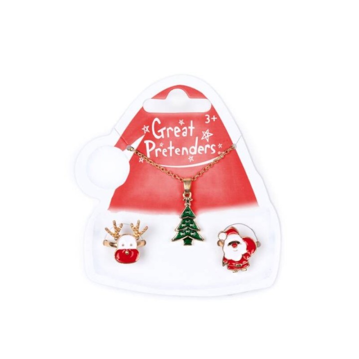 Set Colgante Árbol de Navidad y Anillos