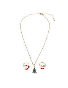 Set Colgante Árbol de Navidad y Anillos 2