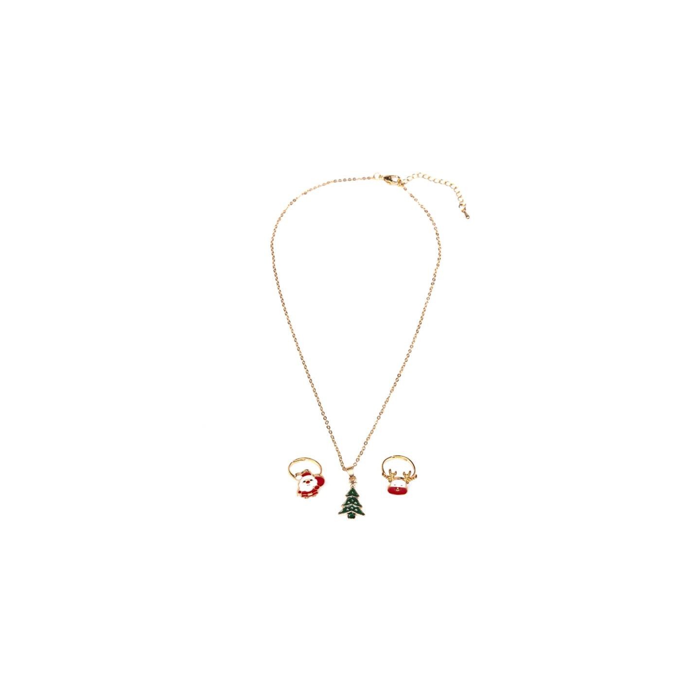 Set Colgante Árbol de Navidad y Anillos