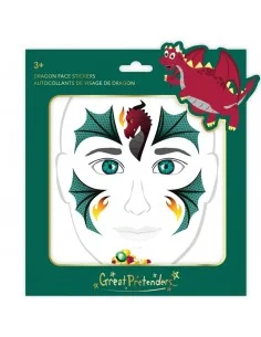 Pegatinas Faciales Dragón