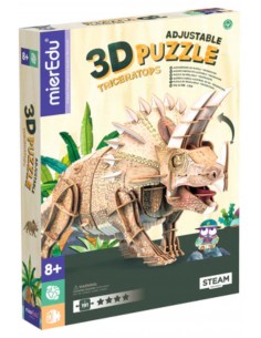 Puzle Eco 3D - Triceratops