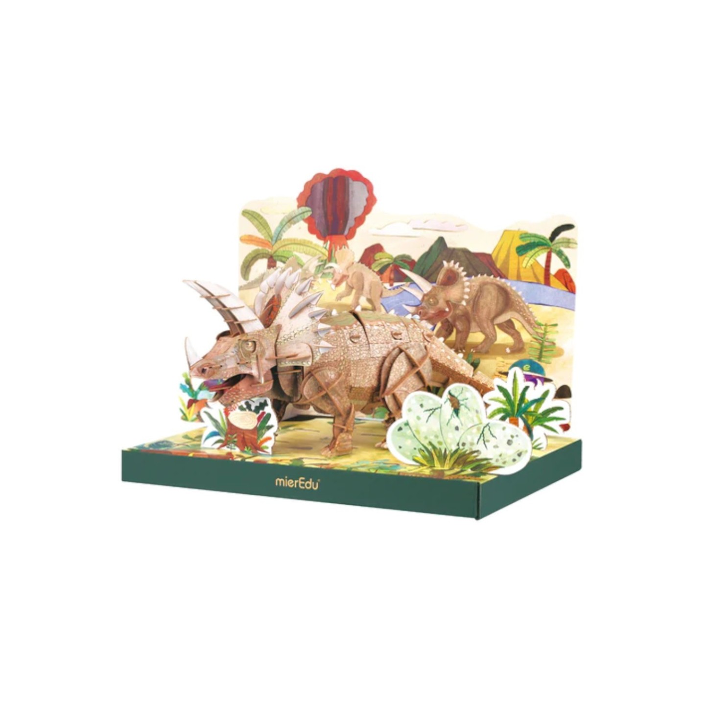 Puzle Eco 3D - Triceratops