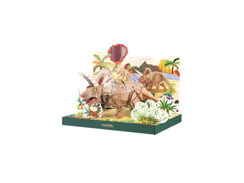 Puzle Eco 3D - Triceratops