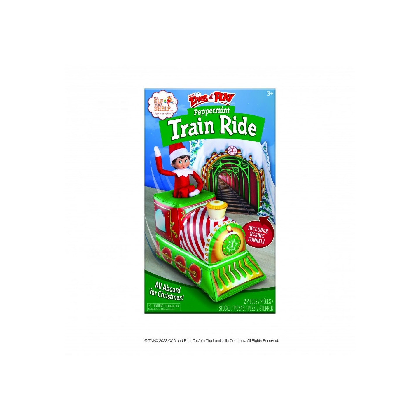 Elfo Explorador Conjunto Tren