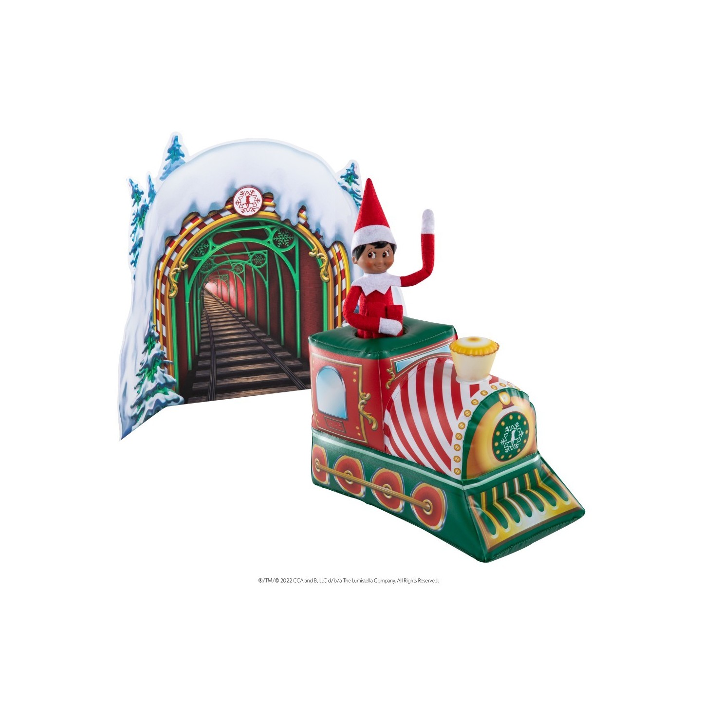 Elfo Explorador Conjunto Tren