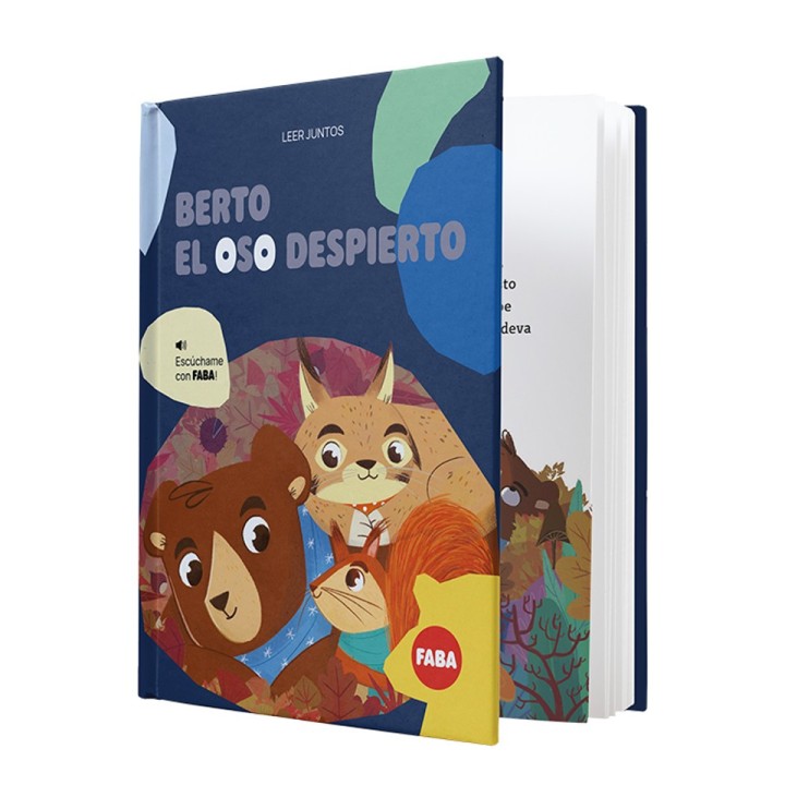 Libro Cuentacuentos Faba - Berto El Oso Despierto