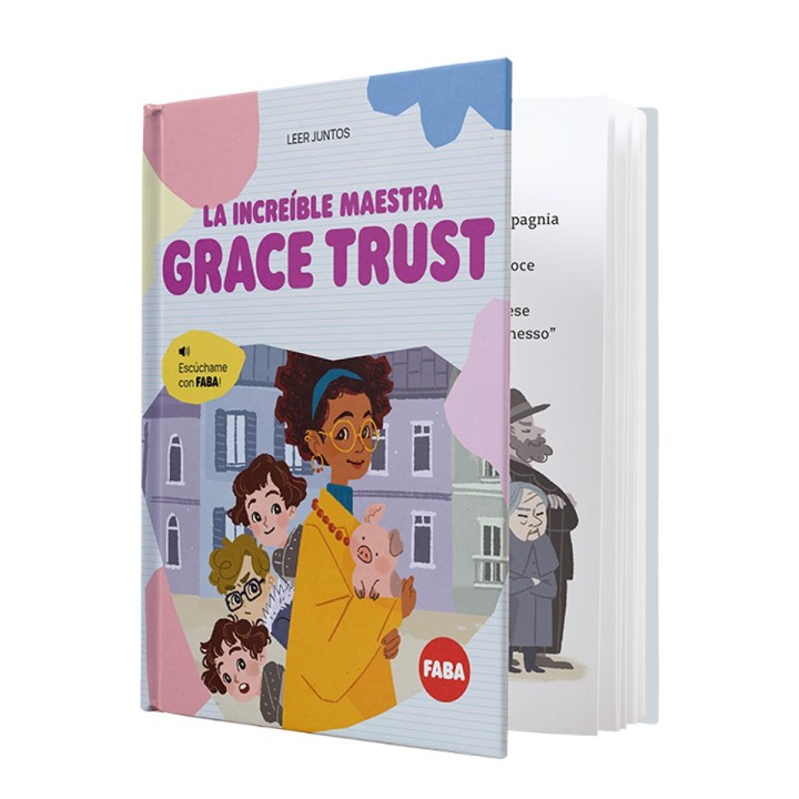 Libro Cuentacuentos Faba - La Increíble Maestra Grace Trust
