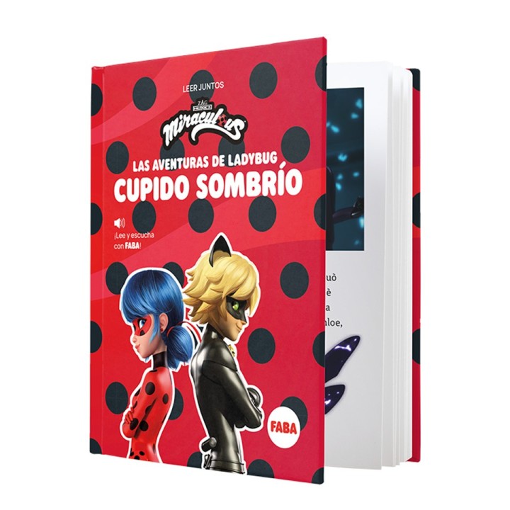 Libro Cuentacuentos Faba - Las Aventuras de Ladybug: Cupido Sombrío