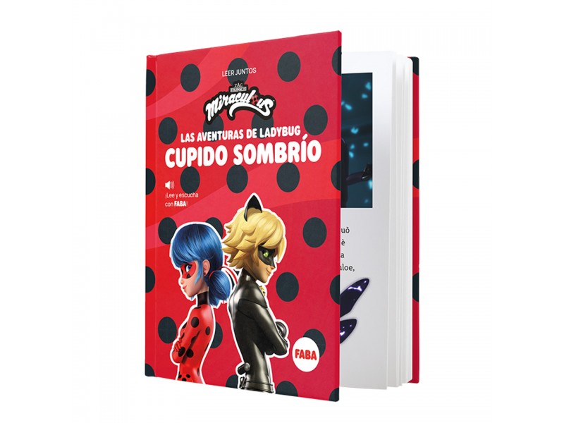 Libro Cuentacuentos Faba - Las Aventuras de Ladybug: Cupido Sombrío