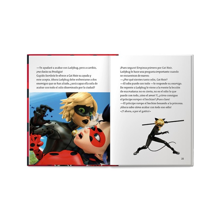 Libro Cuentacuentos Faba - Las Aventuras de Ladybug: Cupido Sombrío