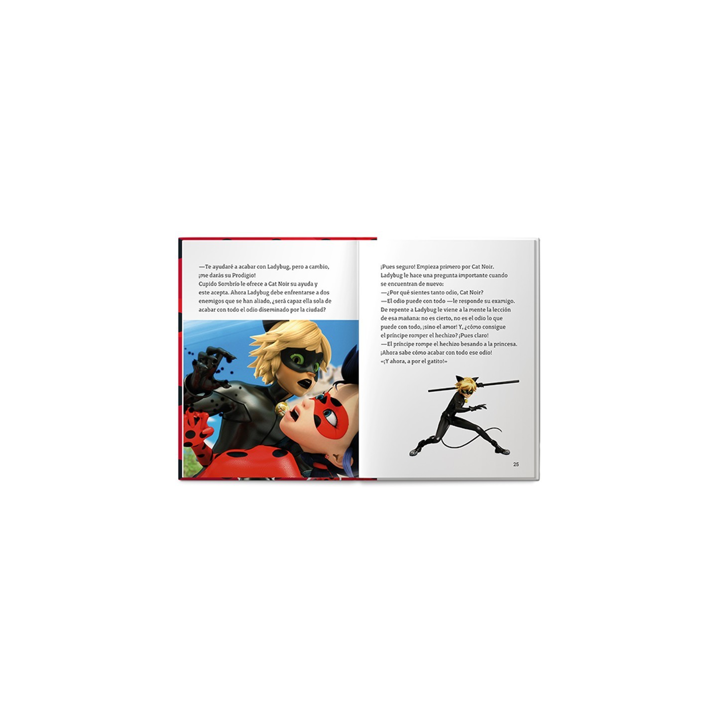 Libro Cuentacuentos Faba - Las Aventuras de Ladybug: Cupido Sombrío